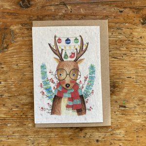 Les cartes de Lulu Noel "renne"