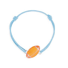 Bracelet enfant garçon lacet rugby