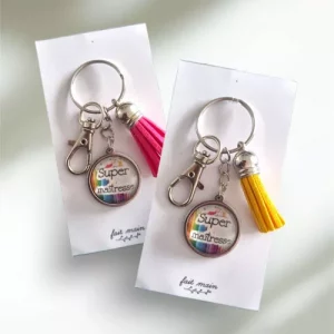 rachel porte clé super maitresse