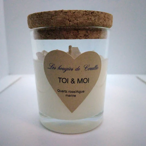 Bougie de Corallie Toi et Moi