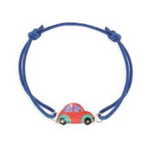Bracelet enfant garçon lacet voiture
